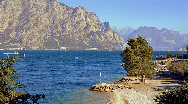 Badeurlaub mit Hund in Malcesine am Gardasee